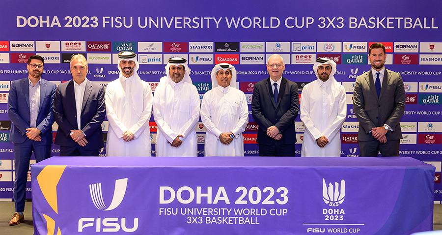 <strong>QCSF all set  to organise <a>FISU University World Cup 3×3 Basketba</a>ll -Doha 2023</strong>
