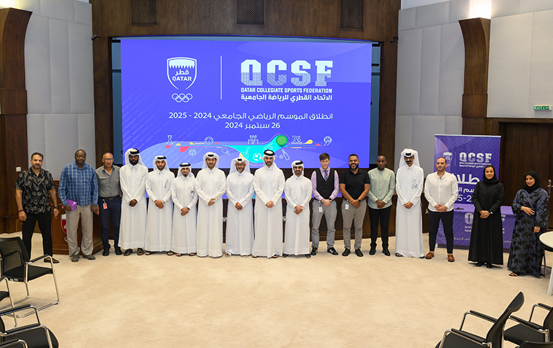<strong>في الملتقى السنوي : الإتحاد القطري للرياضة الجامعية يستعرض حصيلة الموسم الماضي ويُعلن روزنامة الموسم  الرياضي الجديد 2024 – 2025</strong>